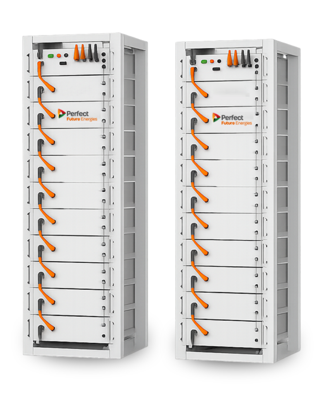 Slim Stack modular commercial battery storage, scalable to 250 kWh